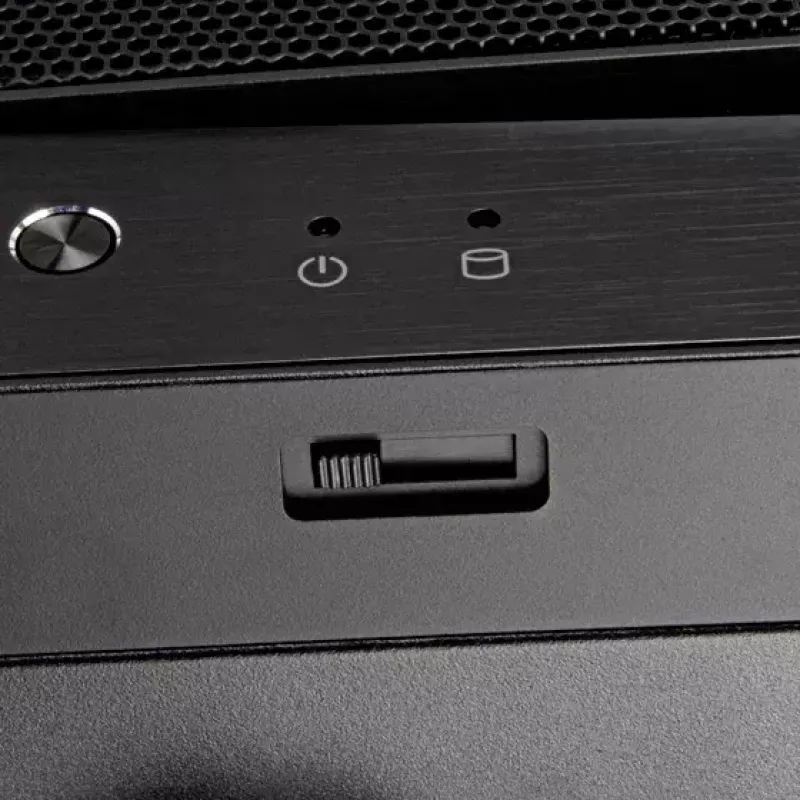 PC korpus Silverstone GD11 HTPC valge