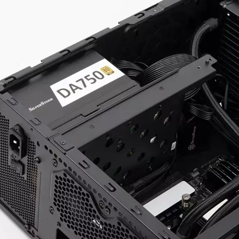 PC korpus Silverstone GD11 HTPC valge