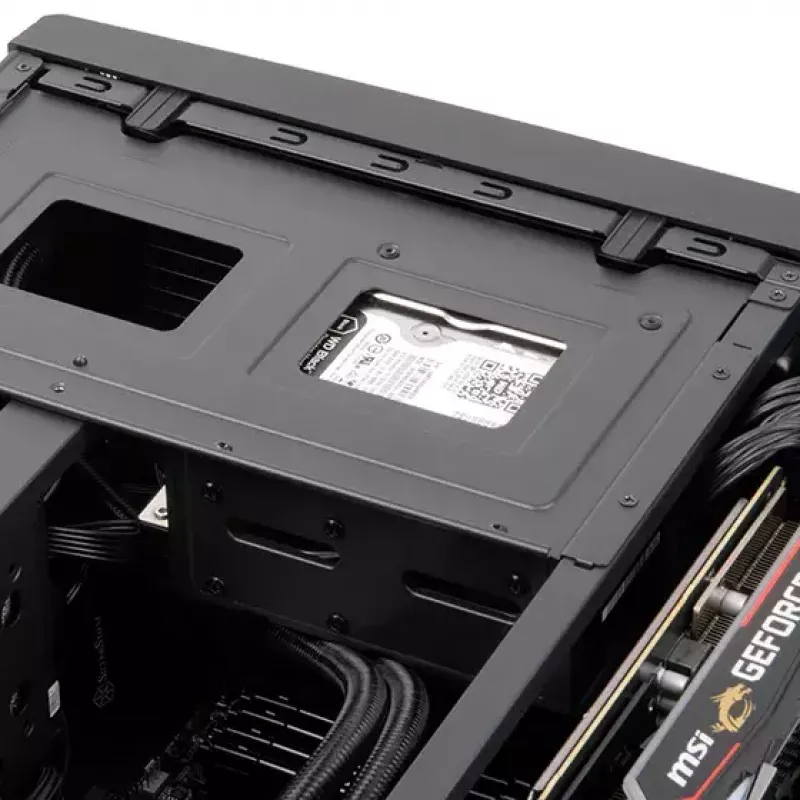 PC korpus Silverstone GD11 HTPC valge