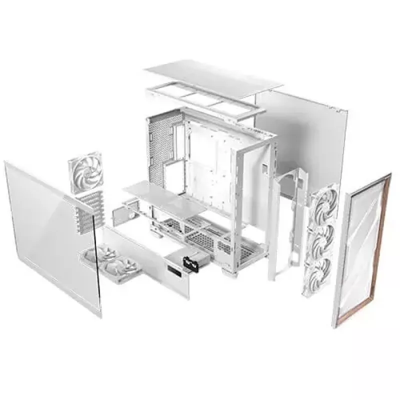 Antec FLUX PRO Valge EUV Full Tower valge korpuse