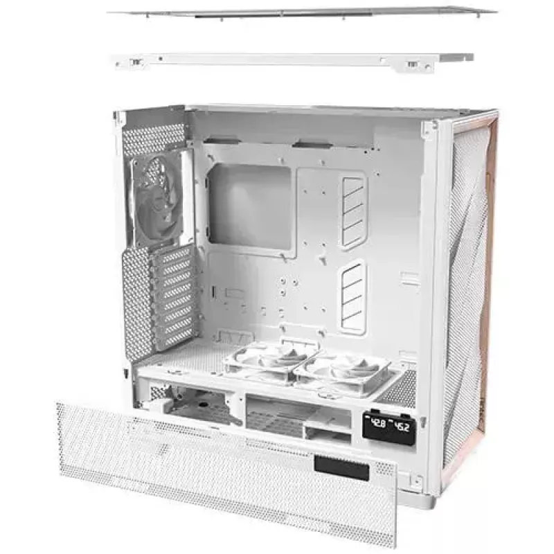 Antec FLUX PRO Valge EUV Full Tower valge korpuse