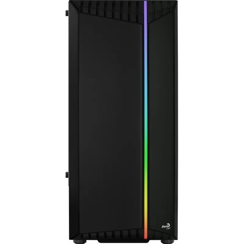 Arvutikorpus AEROCOOL Bionic Midi Tower — ATX, karastatud klaas, 3.5“x2 / 2.5”x4 pesa, kuni 297 mm GPU, 158 mm CPU jahuti, sinine LED