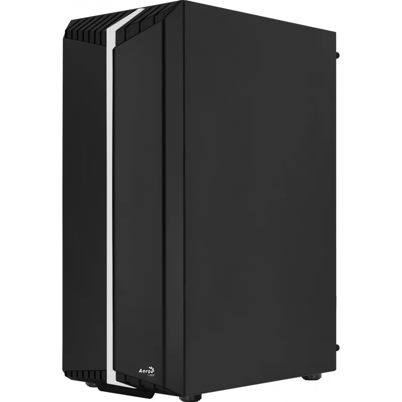 Arvutikorpus AEROCOOL Bionic Midi Tower — ATX, karastatud klaas, 3.5“x2 / 2.5”x4 pesa, kuni 297 mm GPU, 158 mm CPU jahuti, sinine LED