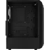 Arvutikorpus AEROCOOL Bionic Midi Tower — ATX, karastatud klaas, 3.5“x2 / 2.5”x4 pesa, kuni 297 mm GPU, 158 mm CPU jahuti, sinine LED