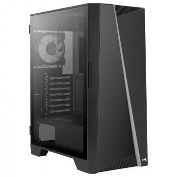 Aerocool MIRAGEBK arvutikorpus ARGB ventilaator 12 cm