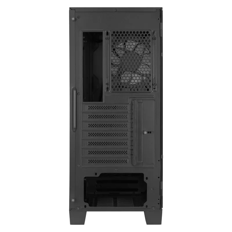 Aerocool MIRAGEBK arvutikorpus ARGB ventilaator 12 cm