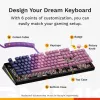 Mehaaniline täissuuruses (100%) juhtmega klaviatuur GLORIOUS GMMK 3 — USB, QWERTY, RGB, must (USA paigutus)