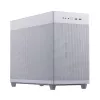 PC Case ASUS Prime AP201 MicroATX Mini Tower Valge — toetab microATX-i, kuni 338 mm GPU-d, 3×3,5-tollist + 1×2,5-tollist draivi, USB-A 3.2 Gen1×2, USB-C 3.2 Gen2×1