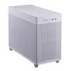 PC Case ASUS Prime AP201 MicroATX Mini Tower Valge — toetab microATX-i, kuni 338 mm GPU-d, 3×3,5-tollist + 1×2,5-tollist draivi, USB-A 3.2 Gen1×2, USB-C 3.2 Gen2×1
