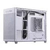 PC Case ASUS Prime AP201 MicroATX Mini Tower Valge — toetab microATX-i, kuni 338 mm GPU-d, 3×3,5-tollist + 1×2,5-tollist draivi, USB-A 3.2 Gen1×2, USB-C 3.2 Gen2×1