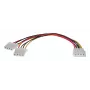 InLine sisemine toite Y-kaabel 1x 5,25-tolline Molex / 2x 5,25-tollist Molexi 0,20 m