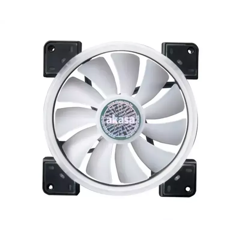 Ventilaator Akasa Vegas TLY 14 cm Must Läbipaistev