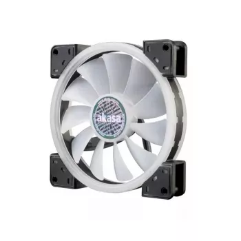 Ventilaator Akasa Vegas TLY 14 cm Must Läbipaistev