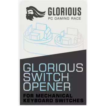 Klaviatuurilüliti avaja Glorious PC Gaming Race GLO-ACC-SO ABS Kollane