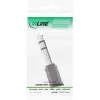 InLine heliadapter, 6,3 mm isane / 3,5 mm emane stereo, 3,5 mm pistikupesa emane, must