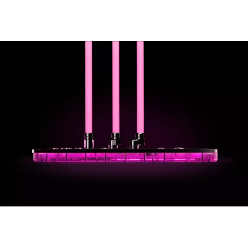 Liitmik EK Water Blocks messing must nikkel 21 mm