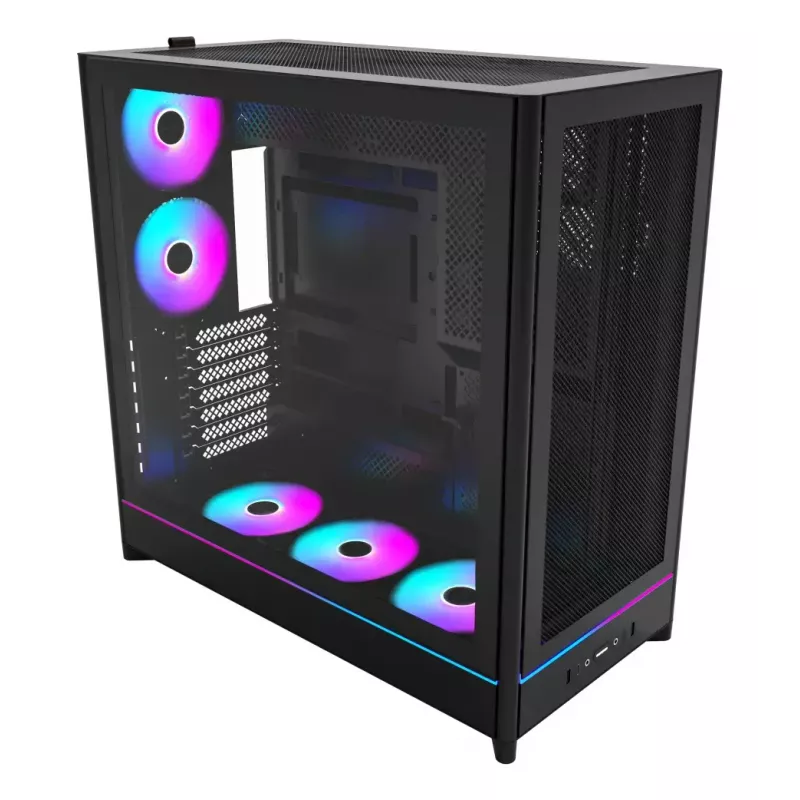 PC korpus Montech HS01 PRO Midi Tower Must