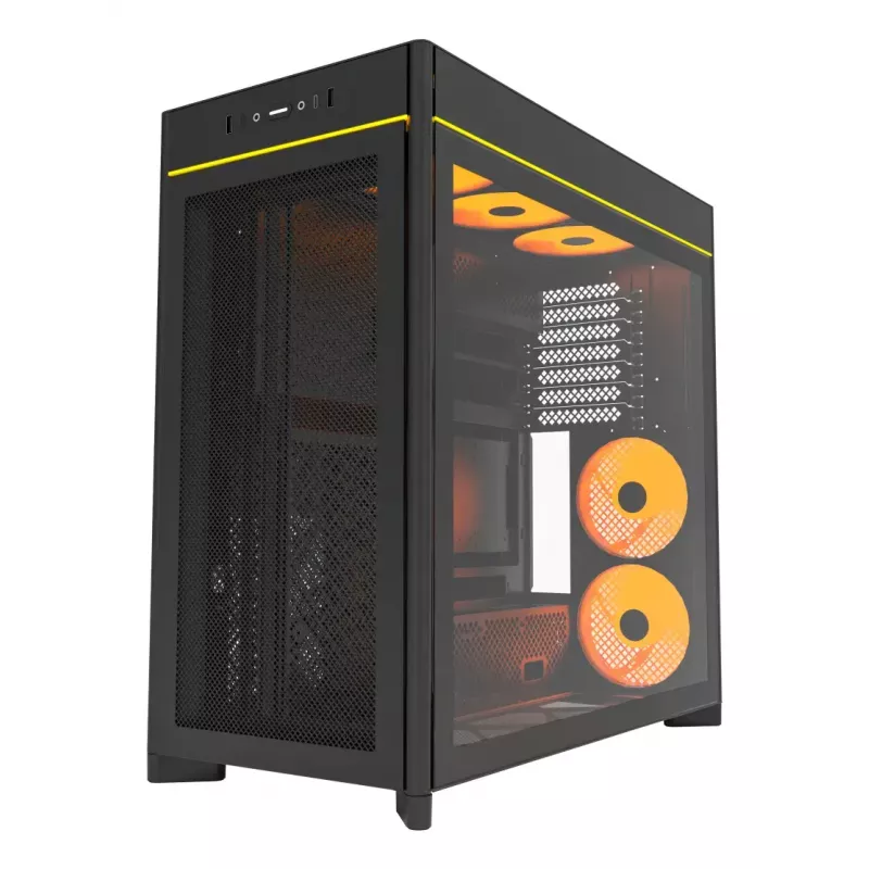 PC korpus Montech HS01 PRO Midi Tower Must