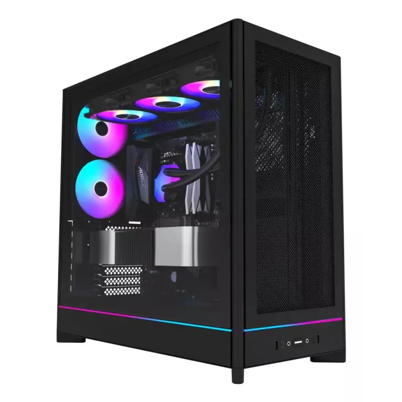 PC korpus Montech HS01 PRO Midi Tower Must