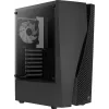 Aerocool WAVEBKV3 ATX PC-korpus Karastatud klaas 4xRGB ventilaatorit Must