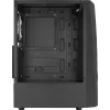 Aerocool WAVEBKV3 ATX PC-korpus Karastatud klaas 4xRGB ventilaatorit Must