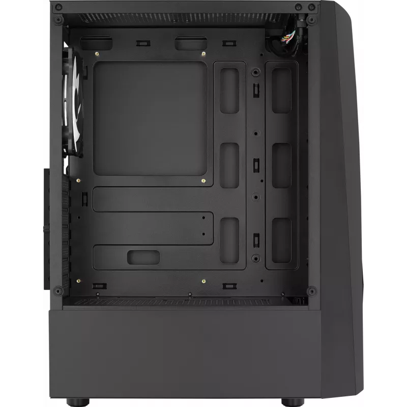 Aerocool WAVEBKV3 ATX PC-korpus Karastatud klaas 4xRGB ventilaatorit Must