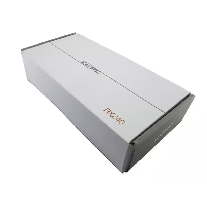 Vedelikjahutusradiaator EXTREME XSPC RX240 Dual Fan Radiator V3, messing/vask, 240mm, 2 ventilaatorit, must