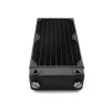 Vedelikjahutusradiaator EXTREME XSPC RX240 Dual Fan Radiator V3, messing/vask, 240mm, 2 ventilaatorit, must