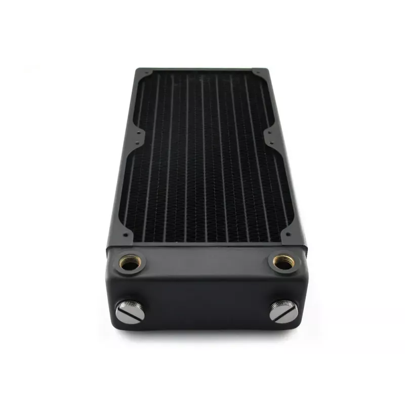 Vedelikjahutusradiaator EXTREME XSPC RX240 Dual Fan Radiator V3, messing/vask, 240mm, 2 ventilaatorit, must