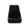 Vedelikjahutusradiaator EXTREME XSPC RX240 Dual Fan Radiator V3, messing/vask, 240mm, 2 ventilaatorit, must