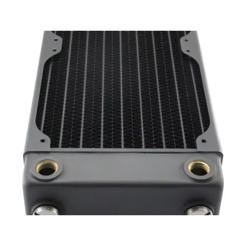 Vedelikjahutusradiaator EXTREME XSPC RX240 Dual Fan Radiator V3, messing/vask, 240mm, 2 ventilaatorit, must