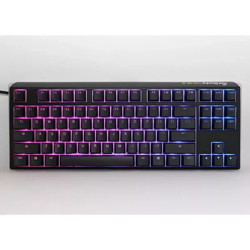 Ducky One 3 Classic TKL klaviatuur mänguritele, USB, mehaaniline, 87 klahvi, RGB
