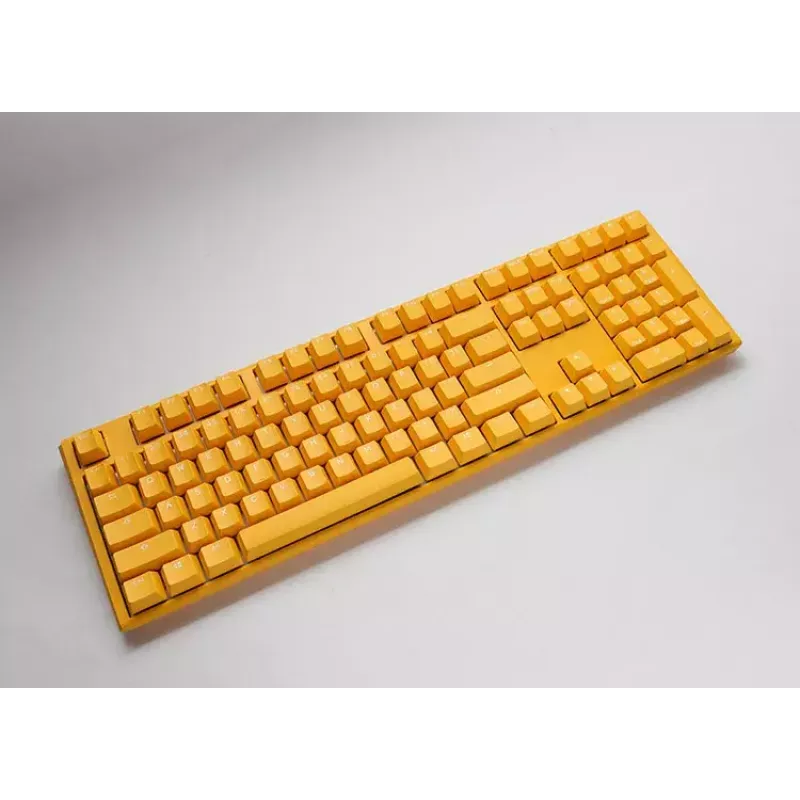 Ducky One 3 kollane klaviatuur mängudele USB mehaaniline RGB LED