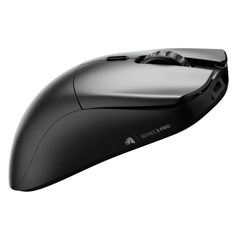 Juhtmevaba mänguhiir GLORIOUS Series 2 PRO (paremakäeline) — 26 000 DPI, RF-juhtmevaba + USB‑C, 4K/8K Hz, 6 nuppu, must