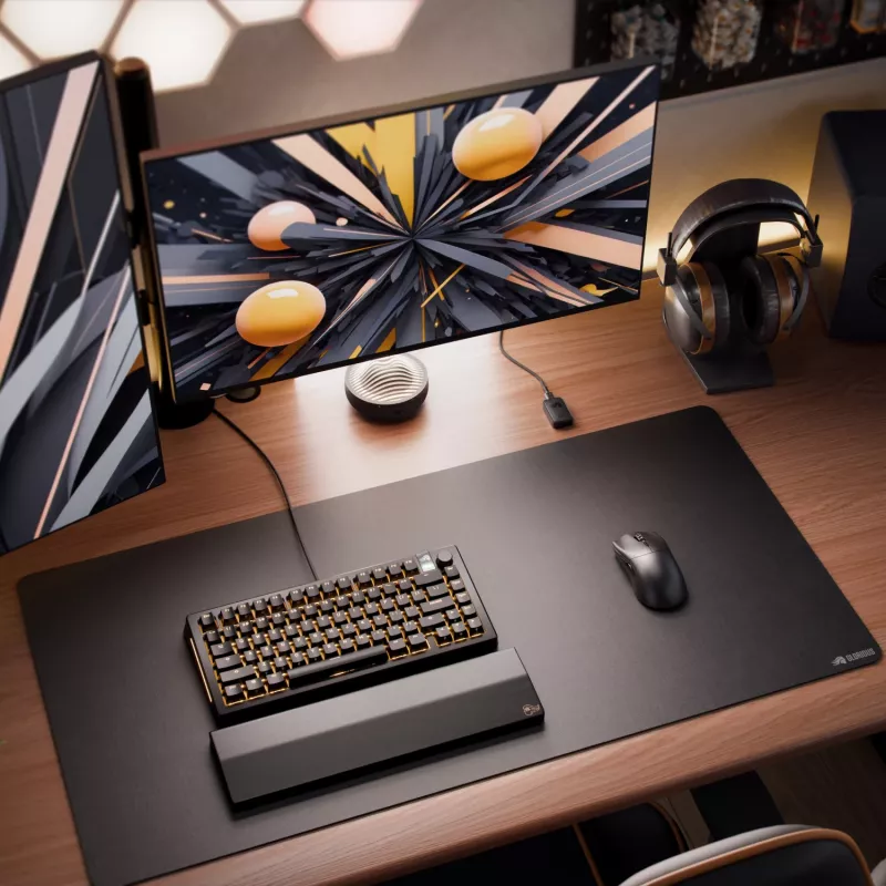 Juhtmevaba mänguhiir GLORIOUS Series 2 PRO (paremakäeline) — 26 000 DPI, RF-juhtmevaba + USB‑C, 4K/8K Hz, 6 nuppu, must