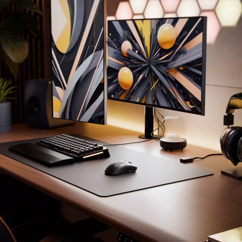Juhtmevaba mänguhiir GLORIOUS Series 2 PRO (paremakäeline) — 26 000 DPI, RF-juhtmevaba + USB‑C, 4K/8K Hz, 6 nuppu, must