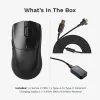 Juhtmevaba mänguhiir GLORIOUS Series 2 PRO (paremakäeline) — 26 000 DPI, RF-juhtmevaba + USB‑C, 4K/8K Hz, 6 nuppu, must