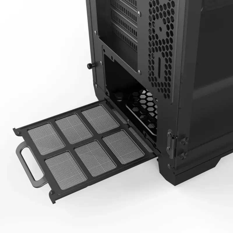 PC-korpus Phanteks Enthoo Pro karastatud klaasiga Full Tower Must