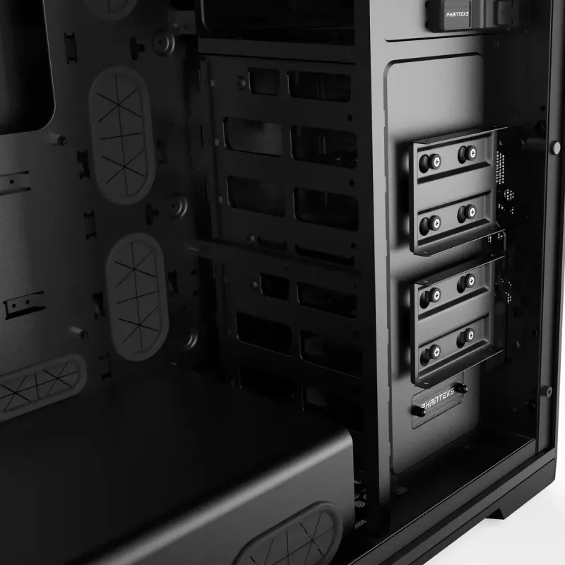 PC-korpus Phanteks Enthoo Pro karastatud klaasiga Full Tower Must