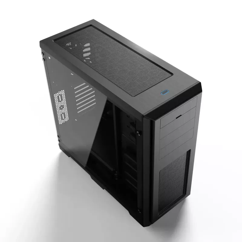 PC-korpus Phanteks Enthoo Pro karastatud klaasiga Full Tower Must