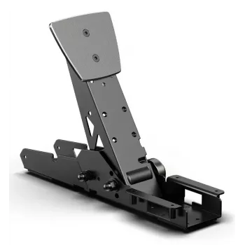 MOZA SR-P Pedal (Clutch) — juhtmega USB-mängusiduripedaal, surve- ja nurgaandurid, alumiiniumist ja terasest korpus, must