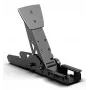 MOZA SR-P Pedal (Clutch) — juhtmega USB-mängusiduripedaal, surve- ja nurgaandurid, alumiiniumist ja terasest korpus, must