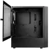 PC Case Kolink Inspire K12 ARGB Midi Tower — must läbipaistva küljega, toetab ATX/Micro ATX/ITX, 2x3,5 tolli + 2x2,5 tolli sahtlid