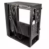 PC Case Kolink Inspire K12 ARGB Midi Tower — must läbipaistva küljega, toetab ATX/Micro ATX/ITX, 2x3,5 tolli + 2x2,5 tolli sahtlid
