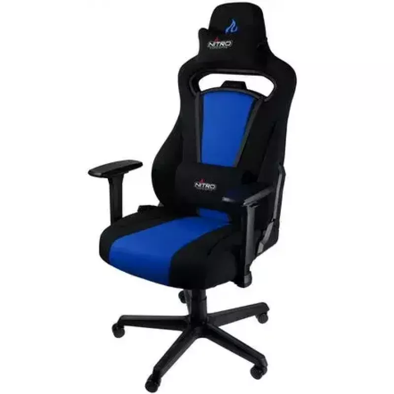 Polsterdatud iste Nitro Concepts E250 Must Blue Reguleeritav kõrgus