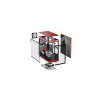 PC-korpus HYTE Y40 Midi Tower must, punane