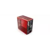 PC-korpus HYTE Y40 Midi Tower must, punane