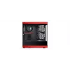 PC-korpus HYTE Y40 Midi Tower must, punane