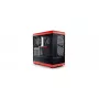 PC-korpus HYTE Y40 Midi Tower must, punane