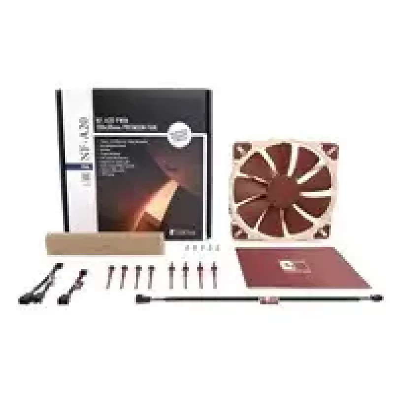 Arvutikorpuse ventilaator Noctua NF-A20 PWM 200 mm, 4-pin PWM, 350–800 RPM, 146,9 m³/h, SSO-laager